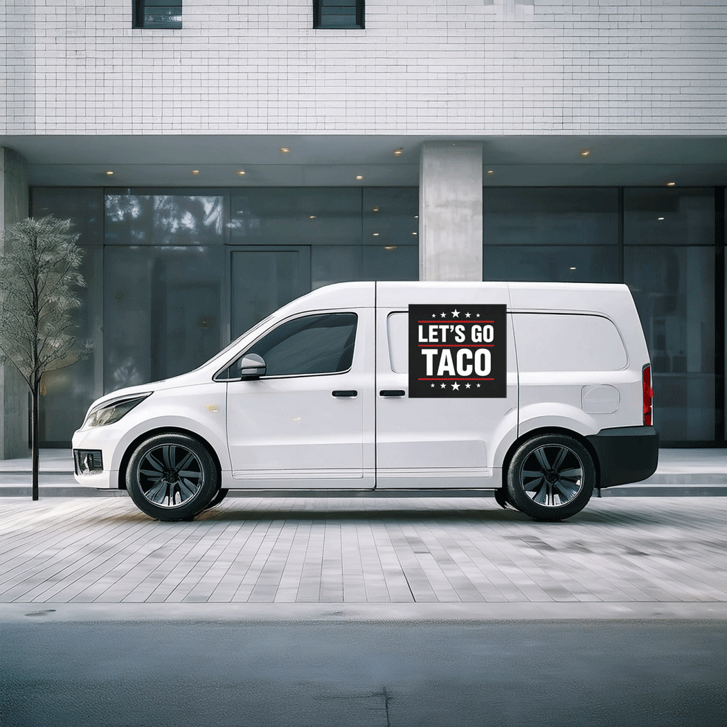 Let's Go Taco Stickers Unique Car Gift aLet's Go Taco Tee Unique Car Gift