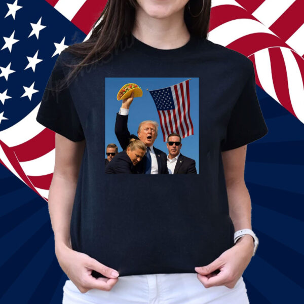 Let's Go Taco Trump Always Chickens Out T-Shirt