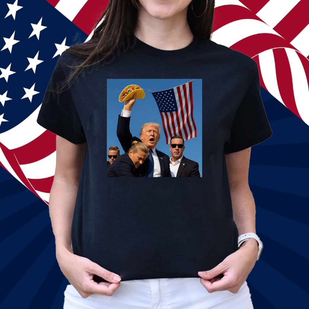 Let's Go Taco Trump Always Chickens Out T-Shirt