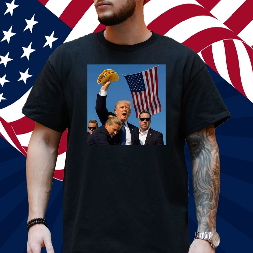 Let's Go Taco Trump Always Chickens Out T-Shirt