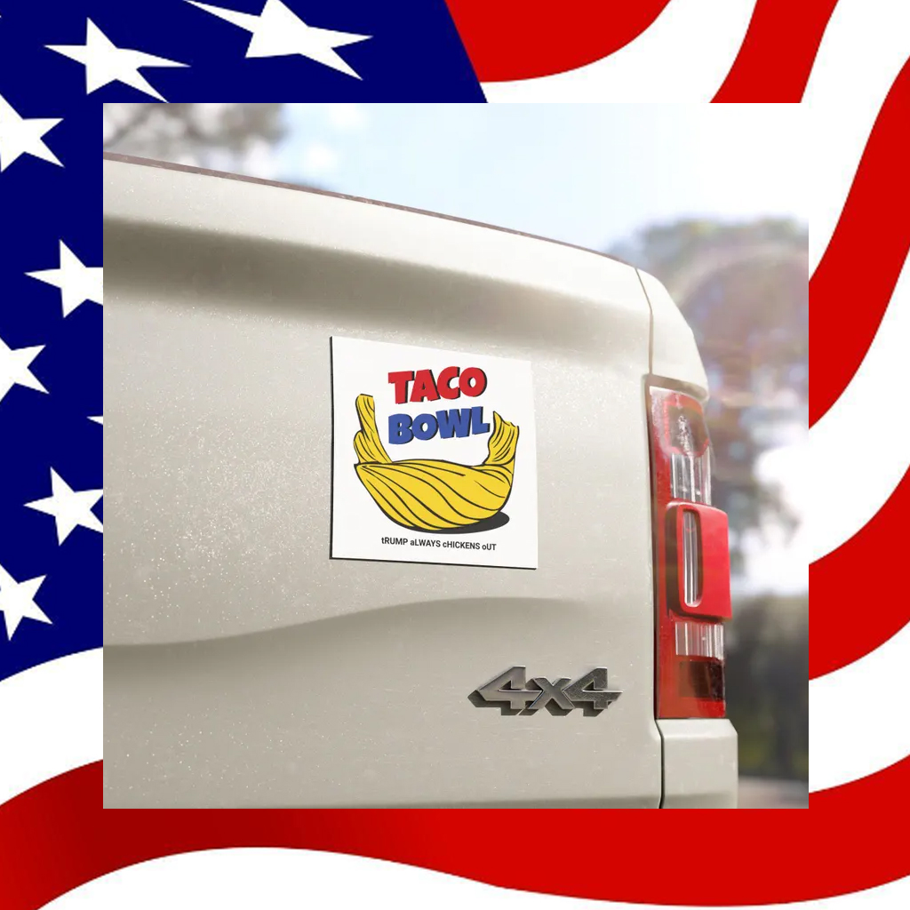 TACO Bowl Car Magnet