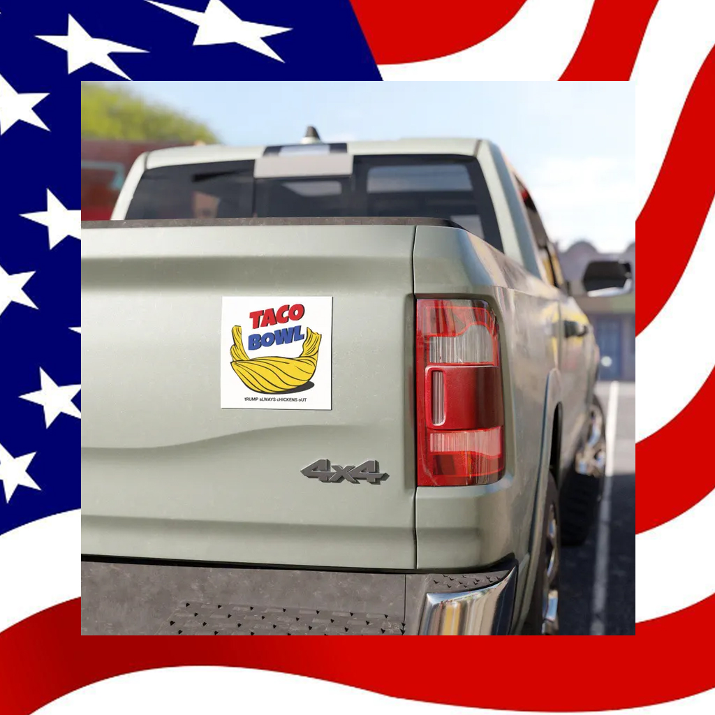 TACO Bowl Car Magnet