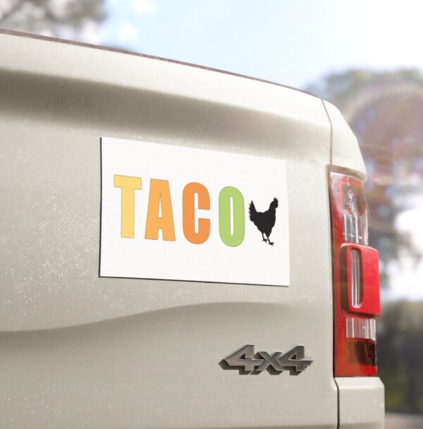 TACO Car Magnet