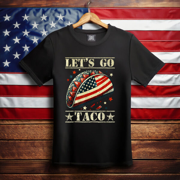 Trump Always Chickens Out Let's Go TACO Funny Meme T-Shirt