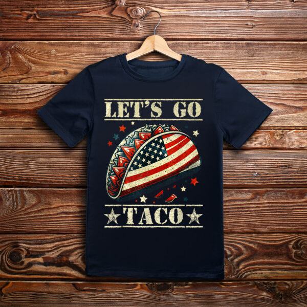 Trump Always Chickens Out Let's Go TACO Funny Meme T-Shirt