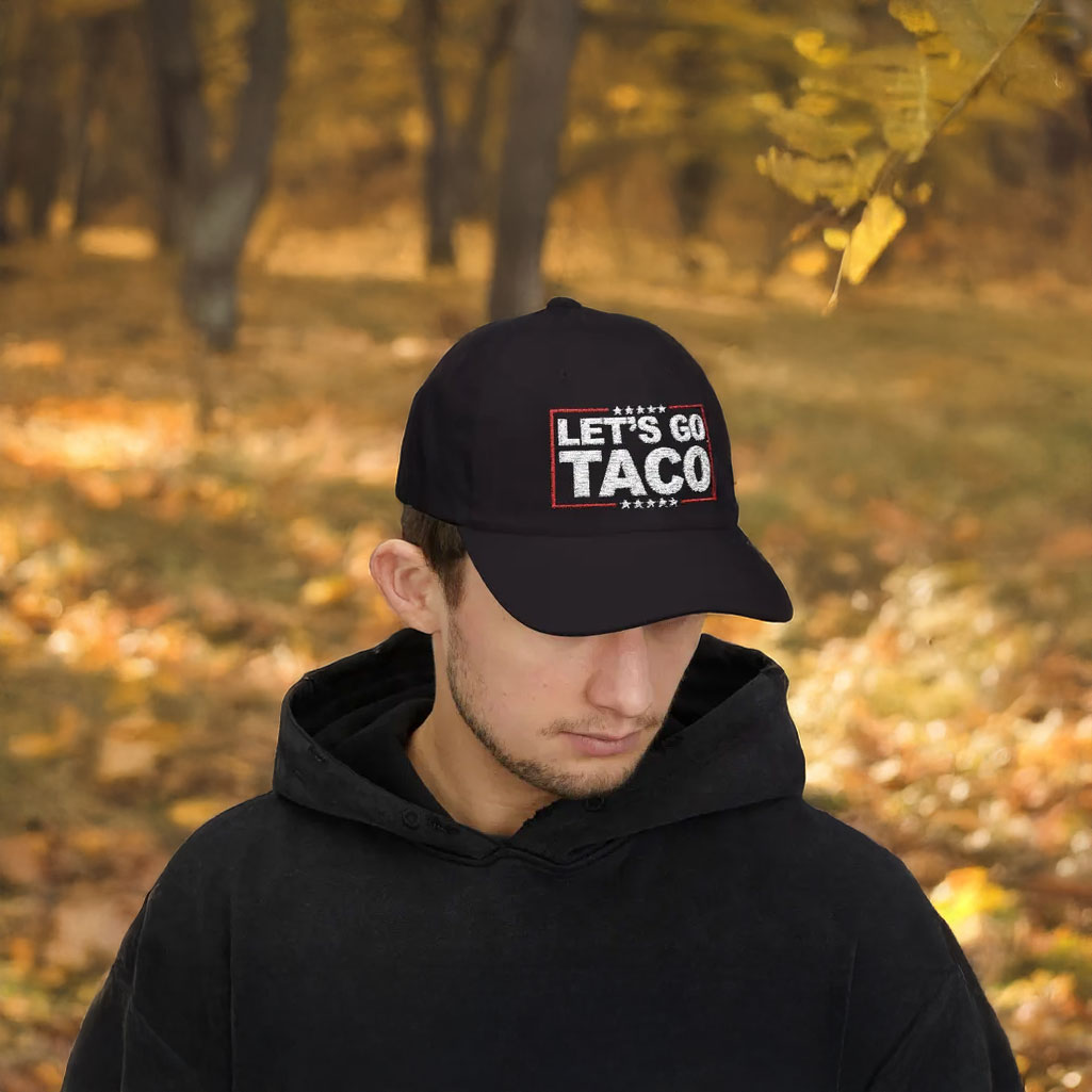 Trump Taco Trade Hat Taco Trump Always Chickens Out Hat Funny Trump Chicken Cap Red Anti-Trump