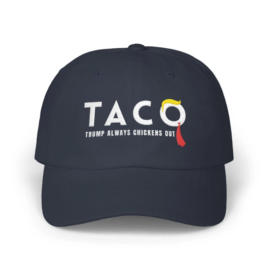 Trump Taco Trade Hat, Tariffs Trade Humor Ballcap
