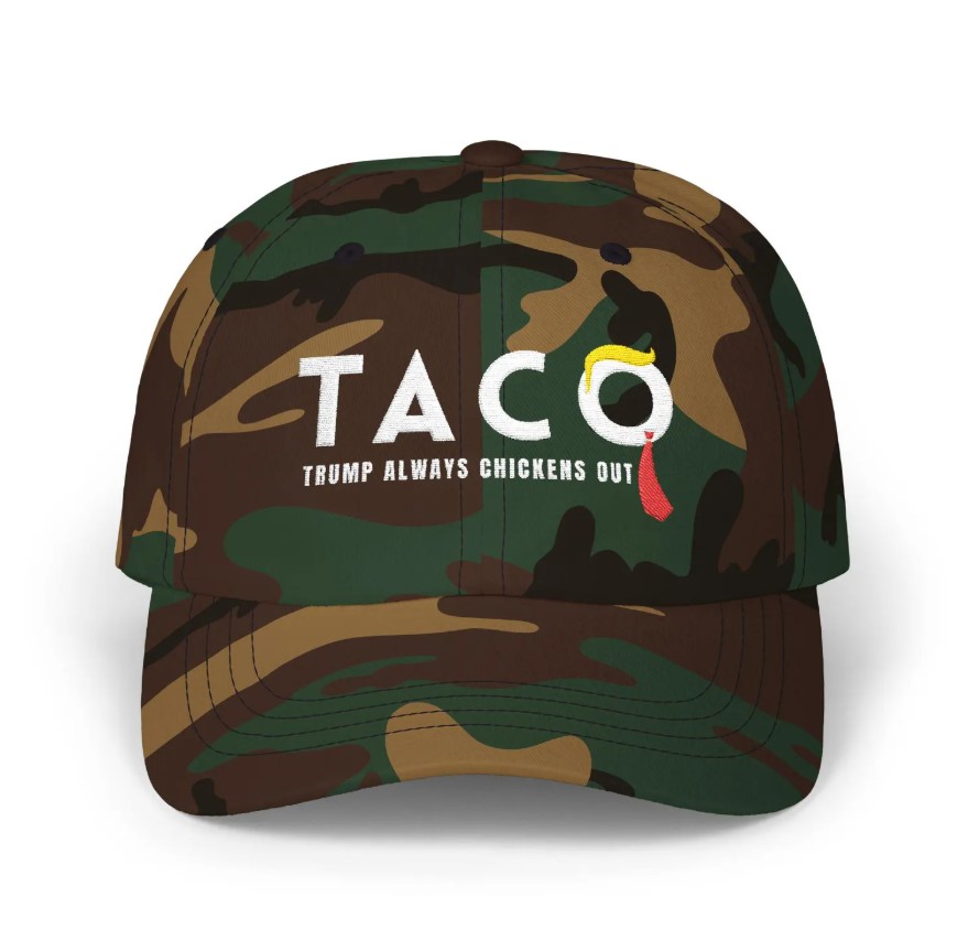 Trump Taco Trade Hat, Tariffs Trade Humor Ballcap