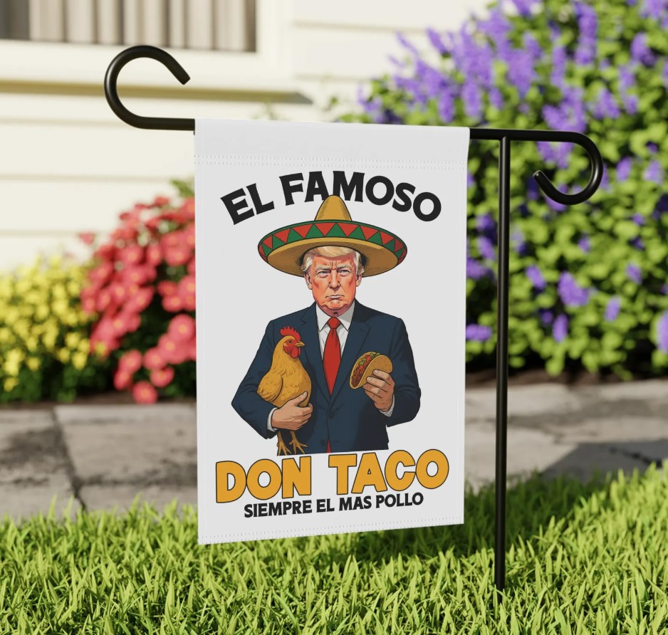 El Famoso Don TACO Flag, TACO Chicken Flag