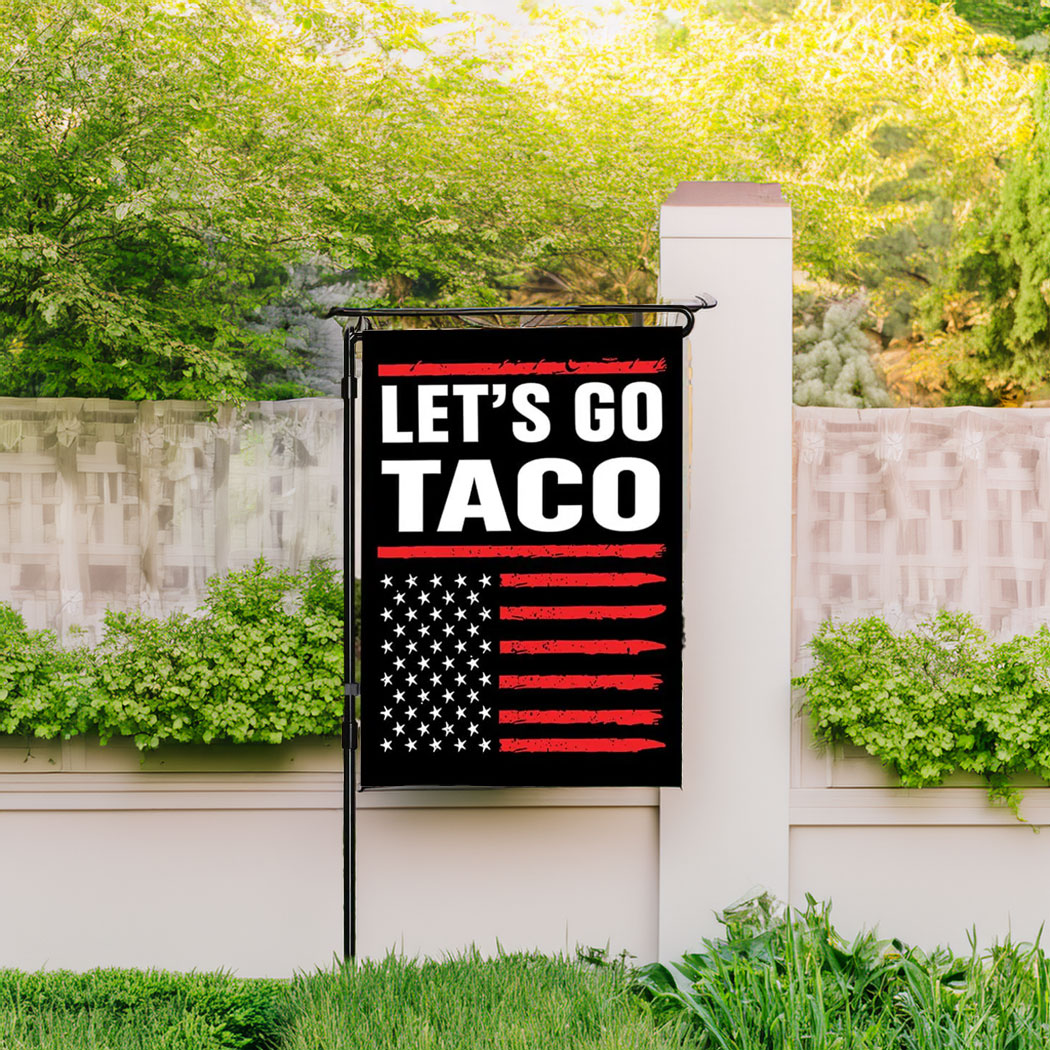 Let's Go Taco Trump - Activist Flag