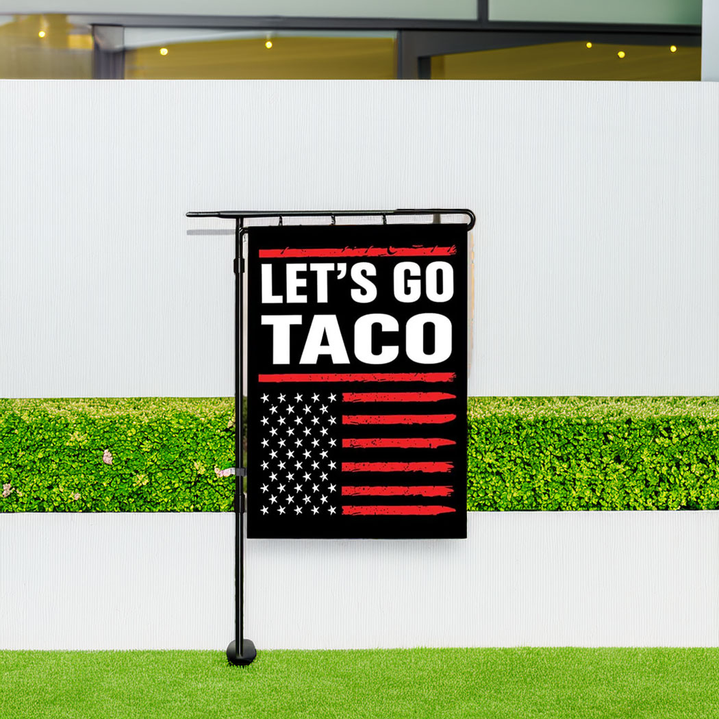 Let's Go Taco Trump - Activist Flag
