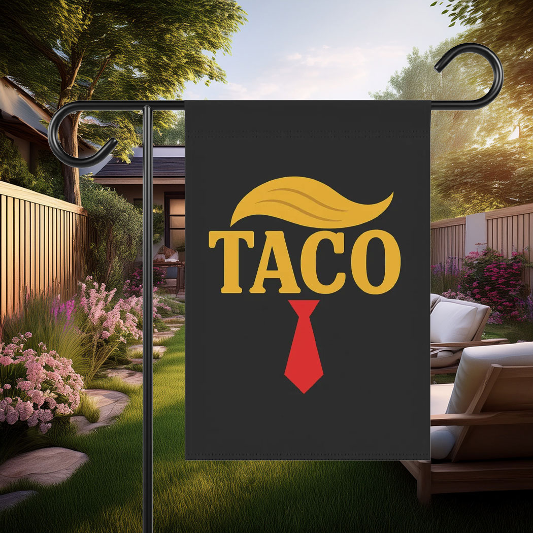 TACO Trump Always Chickens Out Protest Flag