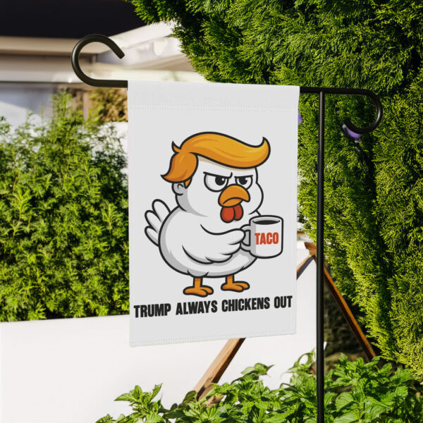 Trump Always Chicken Out Flag, Anti Trump Flag