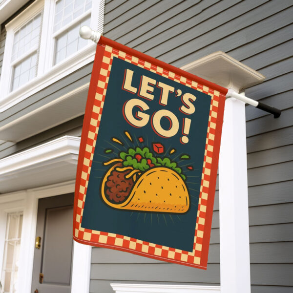 Trump Always Chickens Out , TACO Chicken Flag