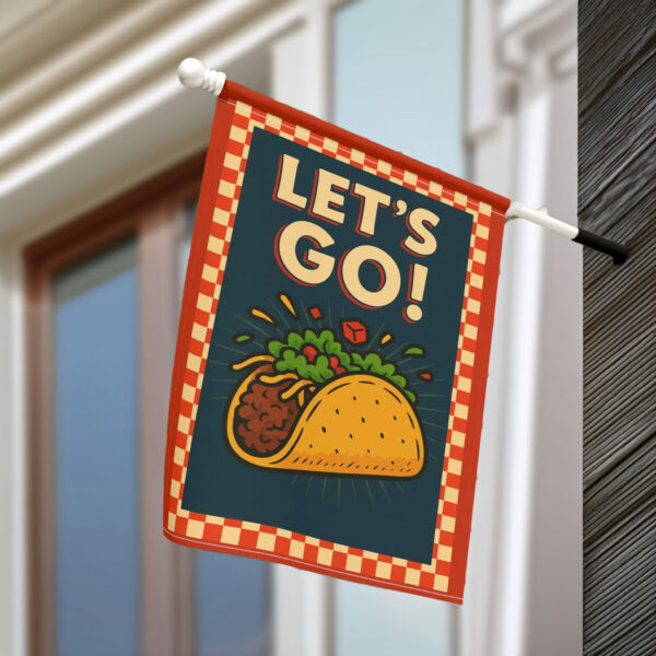 Trump Always Chickens Out , TACO Chicken Flag