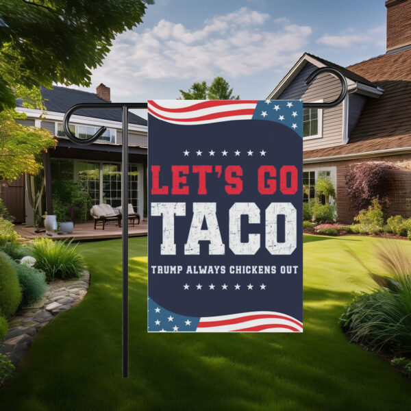 Trump Taco Garden Banner, Outdoor Decor