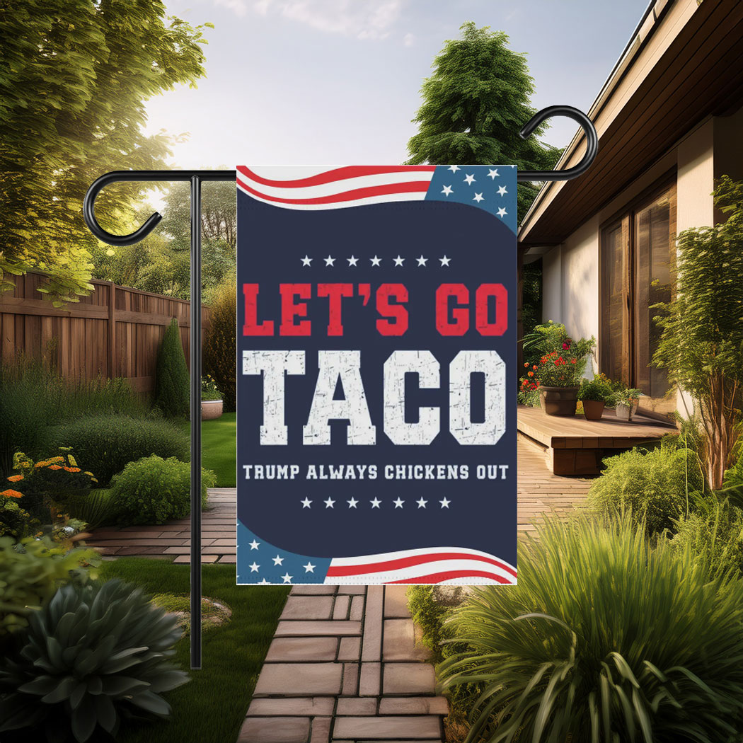 Trump Taco Garden Banner, Outdoor Decor