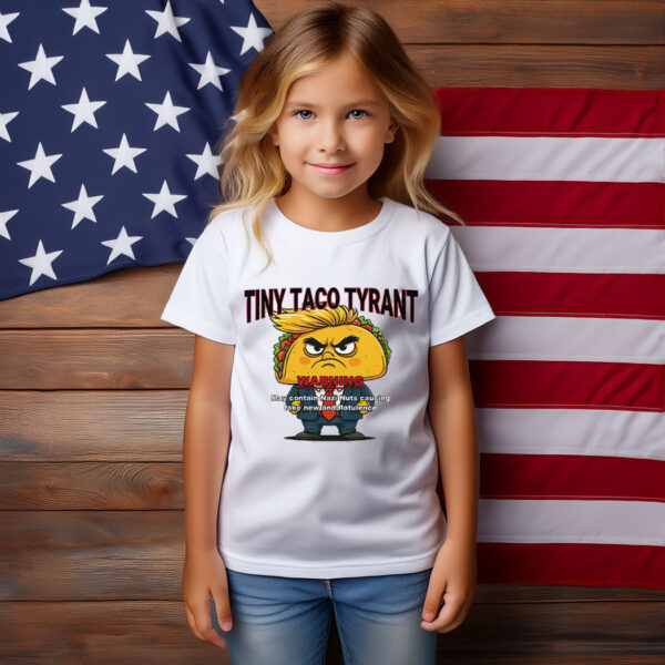 Trump Tiny Taco Tyrant Kid T-Shirt